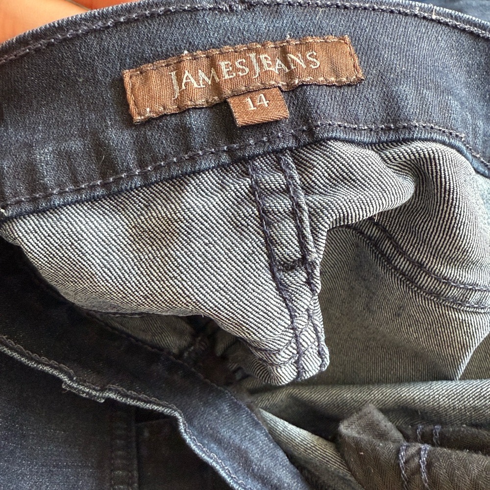 James Jeans Deep Indigo Denim - Picture 2 of 3